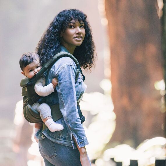 Marsupiu Ergobaby Omni 360 Cool Air Mesh Oxford Blue, Culoare: Albastru - poza 5 - ExclusivMAG.ro