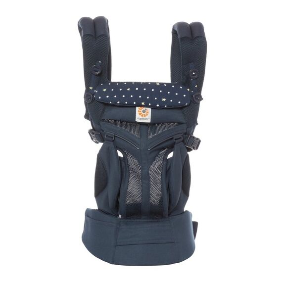 Marsupiu Ergobaby Omni 360 Cool Air Mesh Star Struck, pana la 20 KG  - ExclusivMAG.ro