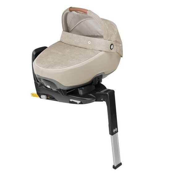 Landou Maxi Cosi i-size Jade + baza auto Familyfix3 Nomad Sand, Culoare: Crem  - ExclusivMAG.ro