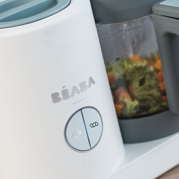 Robot Babycook Neo White Grey Beaba, Culoare: Alb - poza 2 - ExclusivMAG.ro