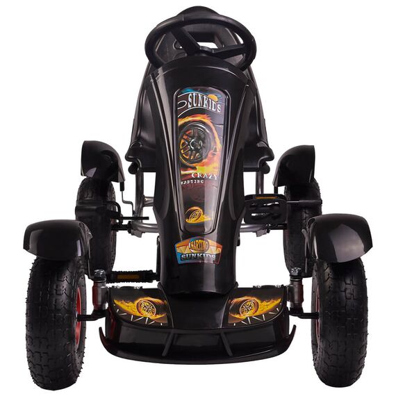 Kart cu pedale Kidscare F618 Air negru - poza 2 - ExclusivMAG.ro