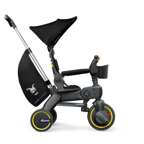 Tricicleta Liki Trike S5 Nitro Black Doona, Culoare: Negru - poza 2 - ExclusivMAG.ro