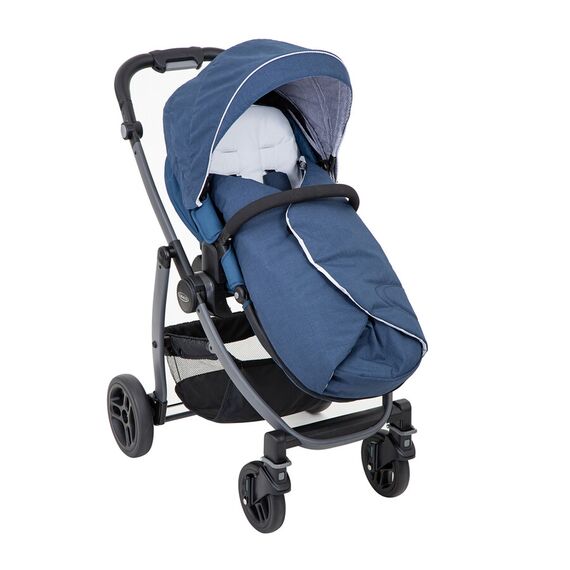 Carucior Graco Evo Avant 3 in 1 Ink i-Size, Culoare: Albastru - poza 11 - ExclusivMAG.ro