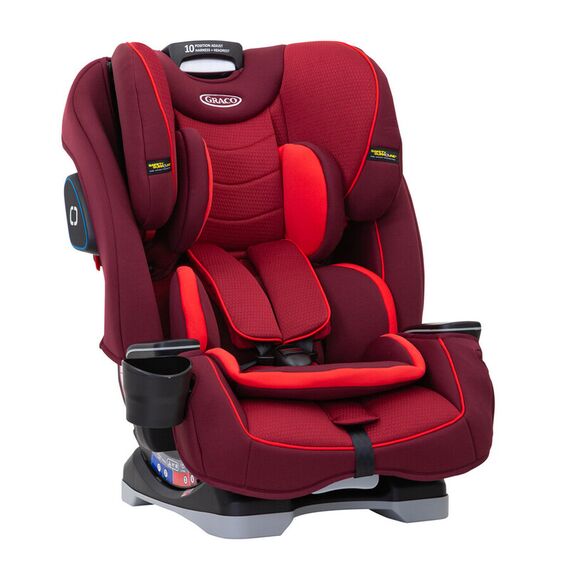 Scaun auto SlimFit Chili Graco, Culoare: Rosu, Grupa: 0-36kg (0 luni - 12 ani)  - ExclusivMAG.ro