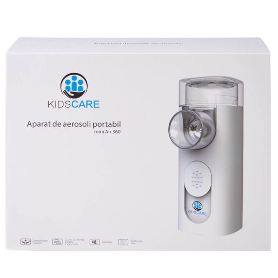 Aparat de aerosoli portabil si silentios KidsCare Mini Air 360 - poza 6 - ExclusivMAG.ro
