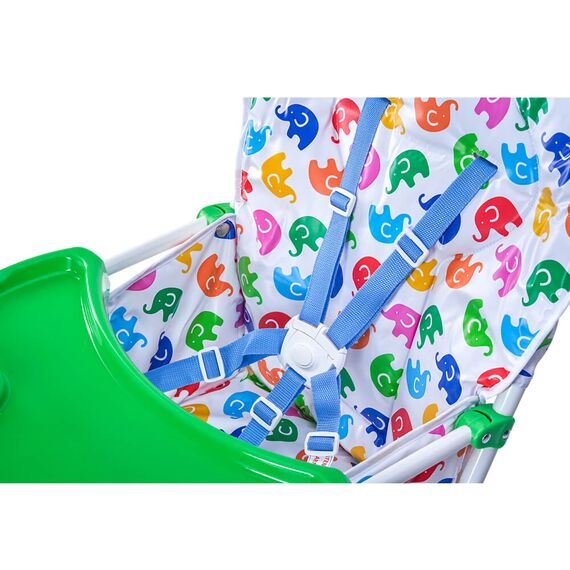 Scaun de masa Bimba Kidscare, Verde, Culoare: Verde - poza 4 - ExclusivMAG.ro
