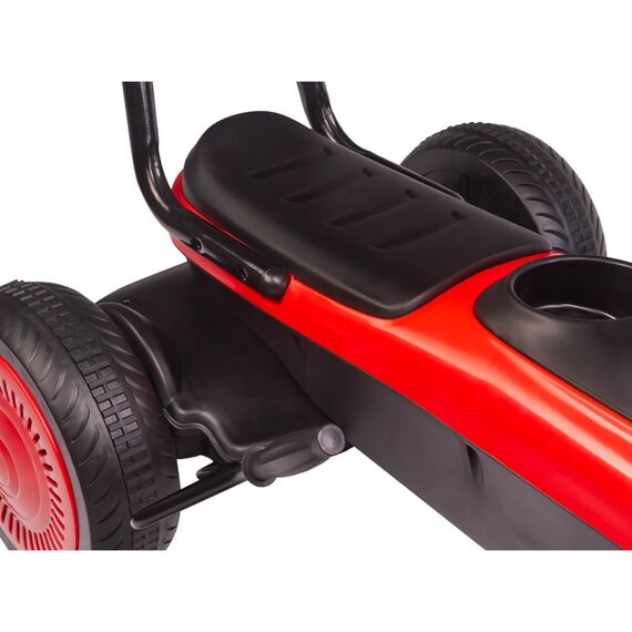 Kart cu pedale Retro rosu Kidscare - poza 5 - ExclusivMAG.ro
