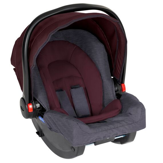 Carucior Graco Evo 2 in 1 TS Crimson, Culoare: Visiniu - poza 3 - ExclusivMAG.ro