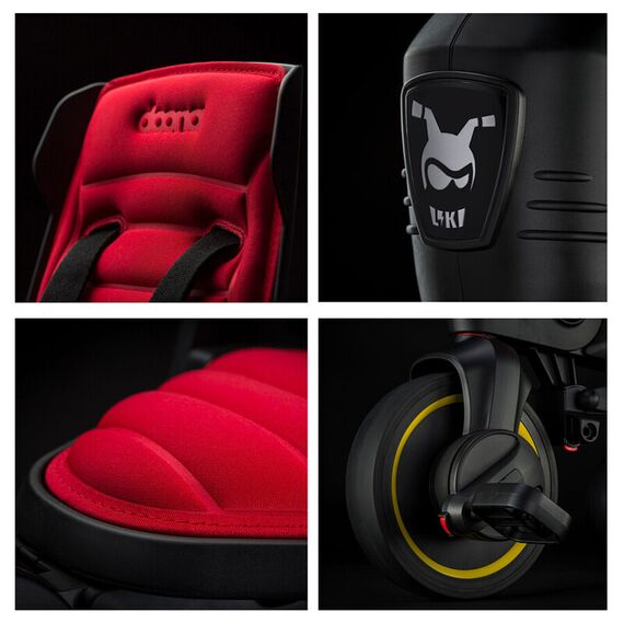 Tricicleta Doona Liki Trike S3 Flame Red, Culoare: Rosu - poza 11 - ExclusivMAG.ro