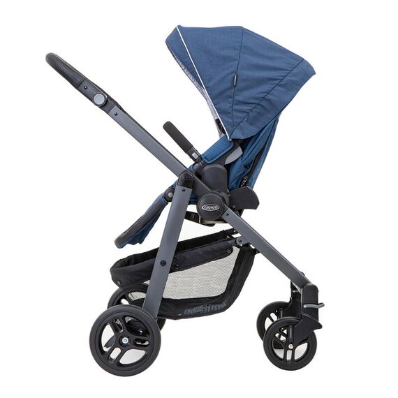 Carucior Graco Evo Avant 3 in 1 Ink i-Size, Culoare: Albastru - poza 9 - ExclusivMAG.ro