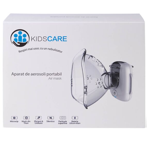 Aparat de aerosoli portabil si silentios KidsCare Air Mask - poza 6 - ExclusivMAG.ro