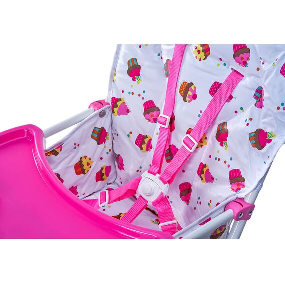 Scaun de masa Bimba Kidscare, Roz, Culoare: Roz - poza 4 - ExclusivMAG.ro