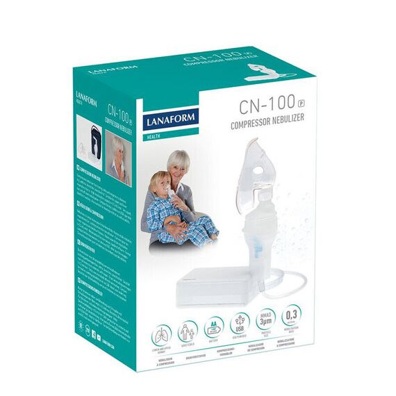 Aparat de aerosoli cu compresor portabil CN100P Lanaform - poza 3 - ExclusivMAG.ro