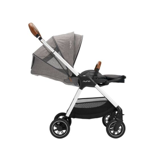 Carucior Nuna compact Triv Chestnut 2 in 1, Culoare: Gri - poza 5 - ExclusivMAG.ro