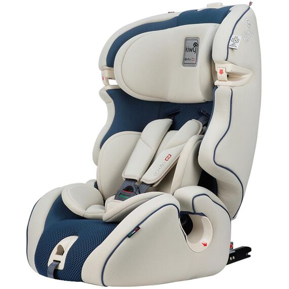 Scaun auto cu isofix SLF123 PLUS Q-FIX Ocean 9-36 kg Kiwy, Culoare: Albastru, Grupa: 9-36kg (9 luni - 12 ani) - poza 2 - ExclusivMAG.ro