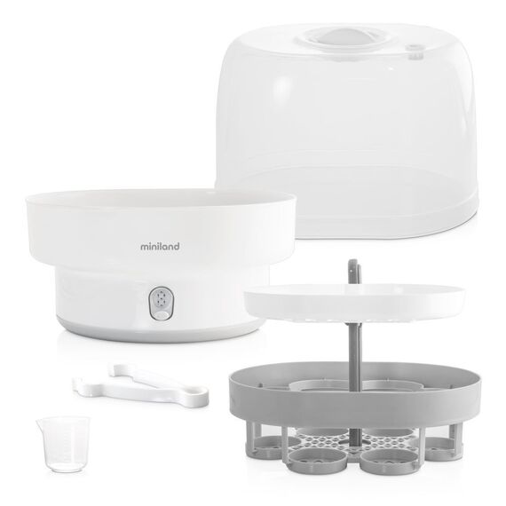 Sterilizator universal pentru 6 biberoane Steamy Miniland Baby - poza 3 - ExclusivMAG.ro