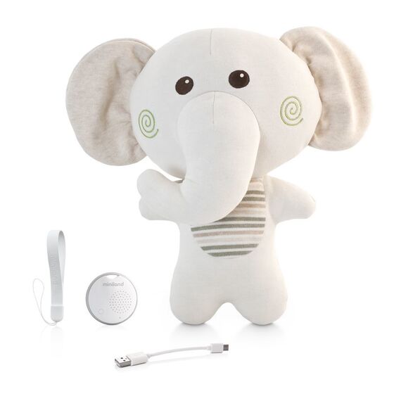 Papausa muzicala BeMyBuddy Elphy Miniland Baby - poza 5 - ExclusivMAG.ro