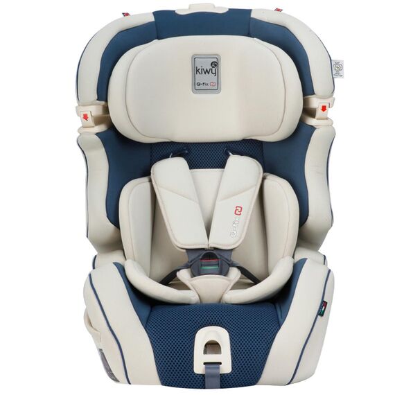 Scaun auto cu isofix SLF123 PLUS Q-FIX Ocean 9-36 kg Kiwy, Culoare: Albastru, Grupa: 9-36kg (9 luni - 12 ani)  - ExclusivMAG.ro