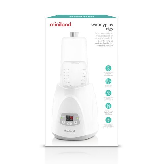 Incalzitor si sterilizator Warmy Plus Digy Miniland Baby - poza 5 - ExclusivMAG.ro