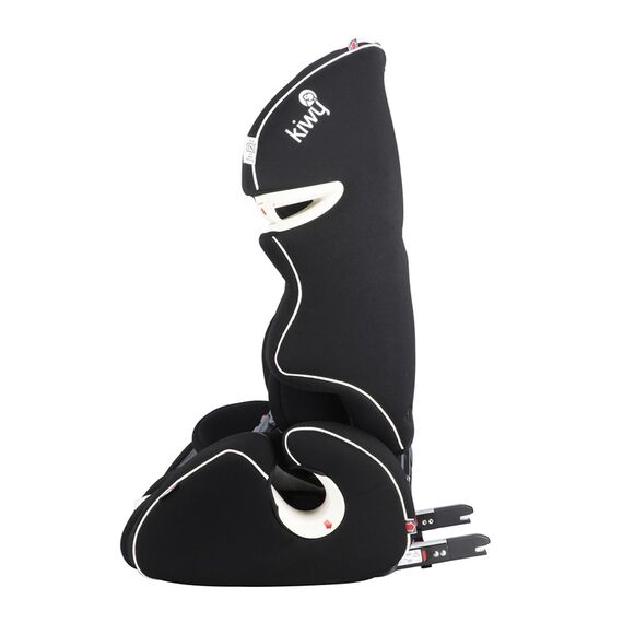 Scaun auto cu isofix SLF123 PLUS Q-FIX Carbon 9-36 kg Kiwy, Culoare: Gri/Negru, Grupa: 9-36kg (9 luni - 12 ani) - poza 4 - ExclusivMAG.ro