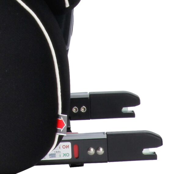 Scaun auto cu isofix SLF123 PLUS Q-FIX Carbon 9-36 kg Kiwy, Culoare: Gri/Negru, Grupa: 9-36kg (9 luni - 12 ani) - poza 6 - ExclusivMAG.ro