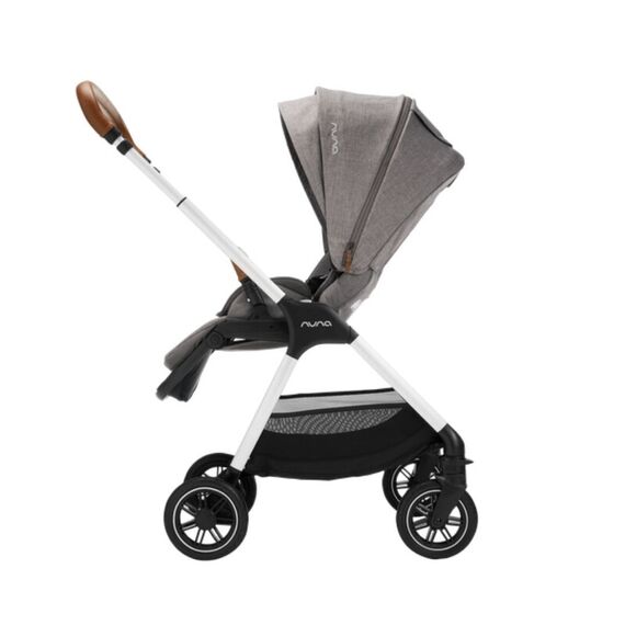 Carucior Nuna compact Triv Chestnut 2 in 1, Culoare: Gri - poza 7 - ExclusivMAG.ro