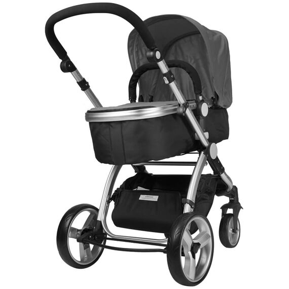 Carucior 3 in 1 Kidscare Veneto gri, Culoare: Gri - poza 2 - ExclusivMAG.ro