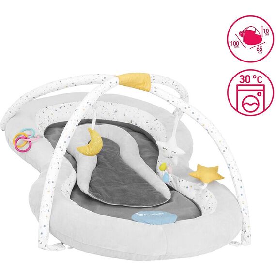 Salteluta de activitati 2 in 1 Badabulle Nest Moonlight  - ExclusivMAG.ro