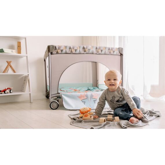 Tarc de joaca Lionelo Sofie, Classy Beige, Culoare: Crem - poza 4 - ExclusivMAG.ro