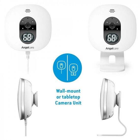 Videofon si Monitor de miscare Angelcare AC527 SensAsure cu placa de detectie wireless - poza 4 - ExclusivMAG.ro