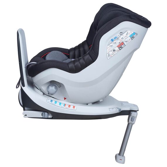 Scaun auto Rear Facing rotativ Tiago 0-18 kg negru Kidscare, Culoare: Negru, Grupa: 0-18kg (0 luni - 4 ani) - poza 6 - ExclusivMAG.ro