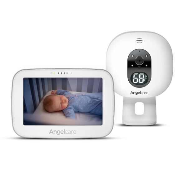 Videofon si Monitor de miscare Angelcare AC527 SensAsure cu placa de detectie wireless - poza 2 - ExclusivMAG.ro