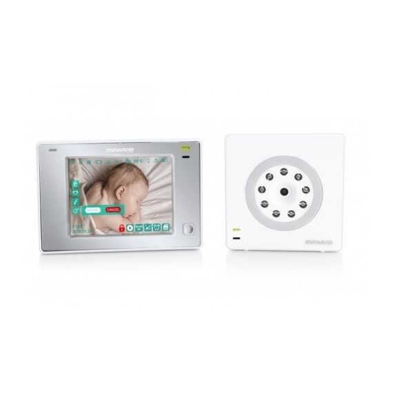 Interfon video monitorizare copii 3.5” Touch Miniland Baby - poza 2 - ExclusivMAG.ro