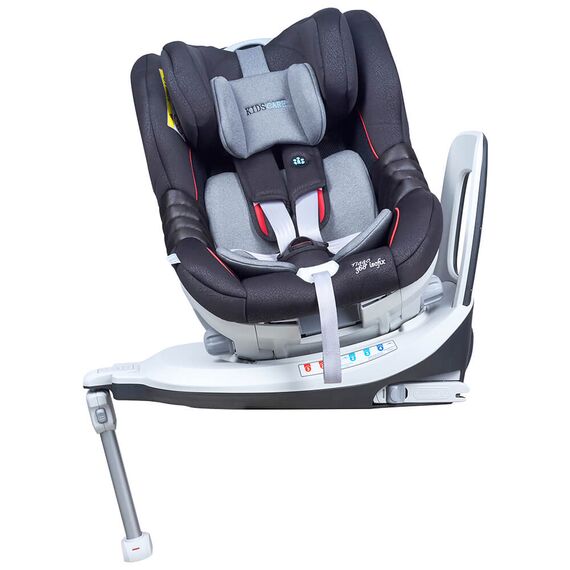 Scaun auto Rear Facing rotativ Tiago 0-18 kg negru Kidscare, Culoare: Negru, Grupa: 0-18kg (0 luni - 4 ani) - poza 5 - ExclusivMAG.ro