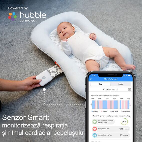 Sistem monitorizare ritm cardiac si respirator Motorola Comfort Cloud - poza 11 - ExclusivMAG.ro