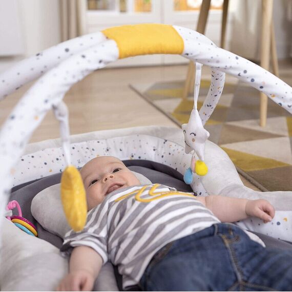 Salteluta de activitati 2 in 1 Badabulle Nest Moonlight - poza 2 - ExclusivMAG.ro