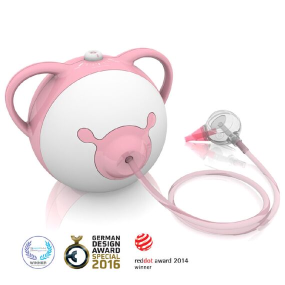 Aspirator nazal electric Nosiboo Pro Roz, Culoare: Roz - poza 2 - ExclusivMAG.ro