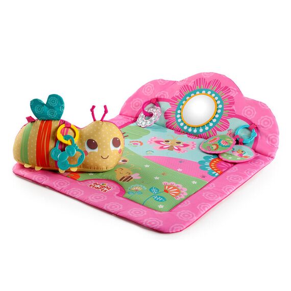 Salteluta de activitati Bright Starts Flowers & Friends Prop Mat  - ExclusivMAG.ro