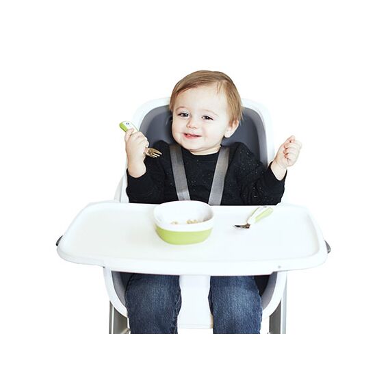 Scaun de masa 4moms White-Grey, Culoare: Alb/Gri - poza 5 - ExclusivMAG.ro