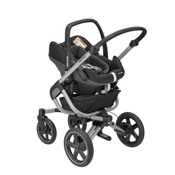 Carucior 3 in 1 Nova Maxi Cosi Essential Black, Culoare: Gri/Negru - poza 4 - ExclusivMAG.ro