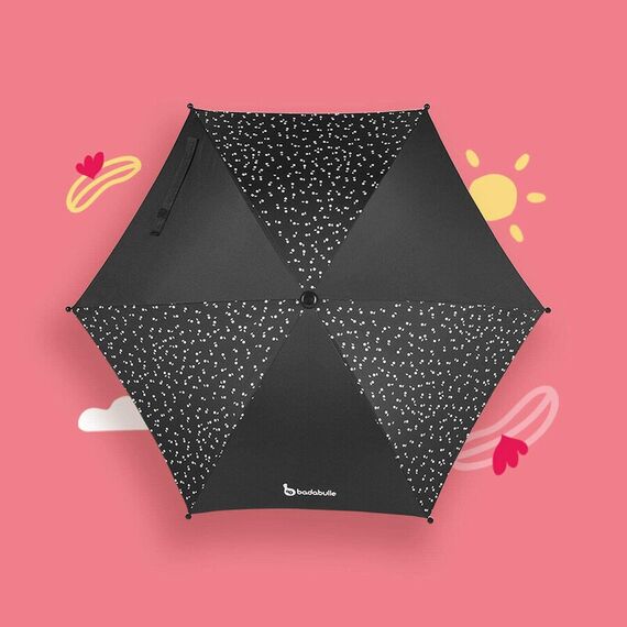 Umbrela universala anti-UV, neagra Babadulle - poza 4 - ExclusivMAG.ro