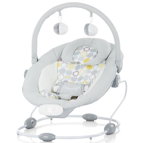 Scaunel balansoar Chipolino Siesta gray, Culoare: Gri - poza 2 - ExclusivMAG.ro