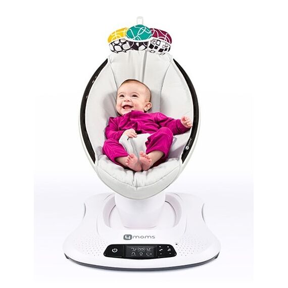 Fotoliu Balansoar Bebelusi 4MOMS MamaRoo 4.0 Classic Gri, Culoare: Gri  - ExclusivMAG.ro