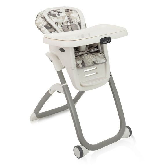 Scaun de masa Graco Duodiner DLX 6 in 1 Patchwork Grey - poza 3 - ExclusivMAG.ro