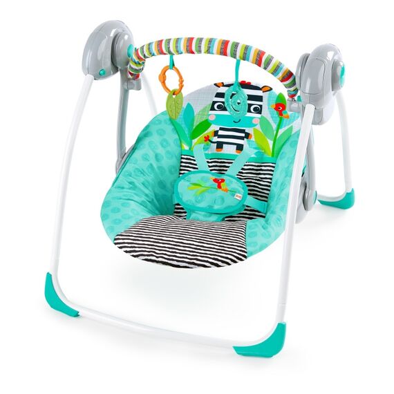 Leagan portabil Swing Zig Zag Zebra Bright Starts - poza 3 - ExclusivMAG.ro