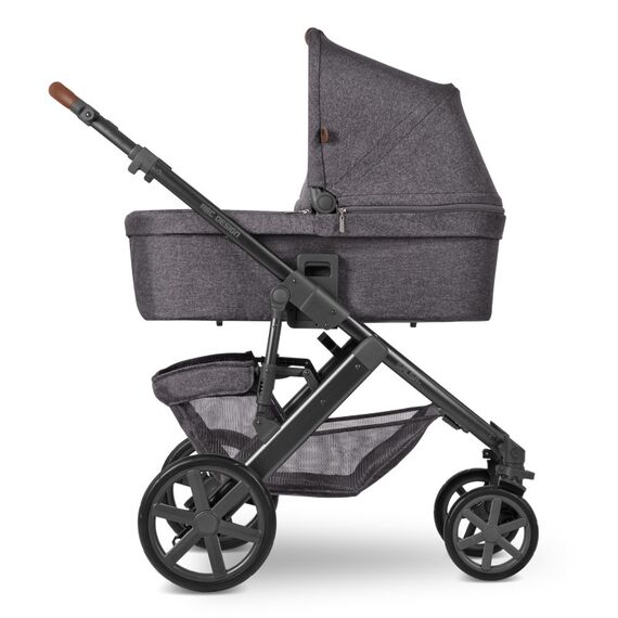Carucior 2 in 1 Salsa 4 Street ABC Design 2021, Culoare: Gri/Negru - poza 4 - ExclusivMAG.ro