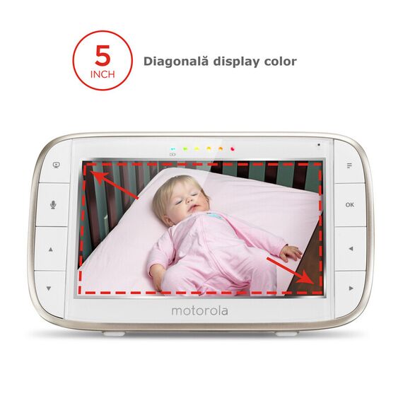 Videofon digital Motorola +WiFi MBP855 - poza 3 - ExclusivMAG.ro