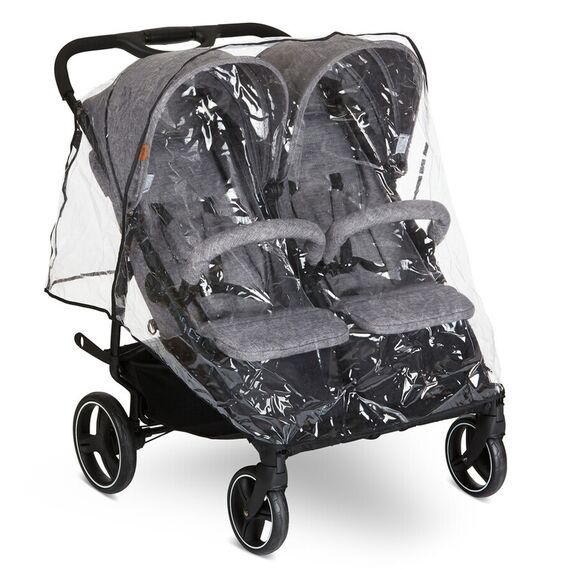 Carucior pentru gemeni Twin Woven-Grey Abc Design 2021 - poza 5 - ExclusivMAG.ro