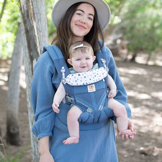 Marsupiu Ergobaby Omni 360 Cool Air Mesh Heart to Heart - poza 4 - ExclusivMAG.ro
