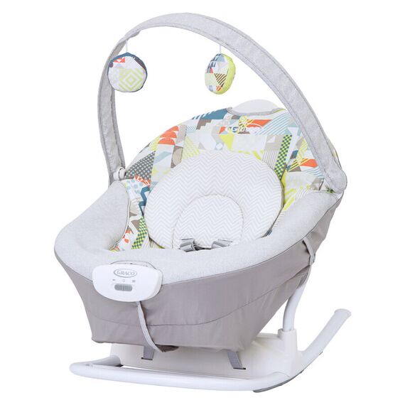 Balansoar 2 in 1 Graco Duet Sway Patchwork - poza 5 - ExclusivMAG.ro